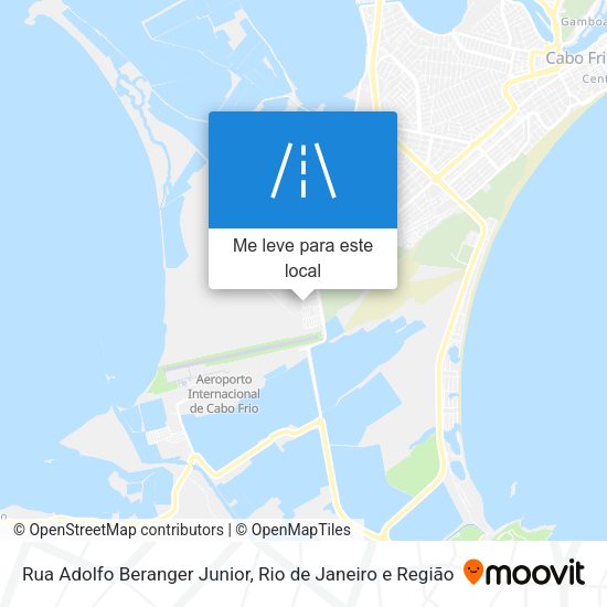 Rua Adolfo Beranger Junior mapa