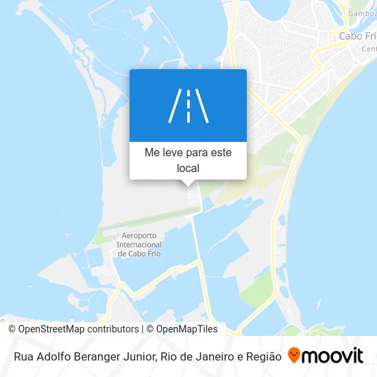 Rua Adolfo Beranger Junior mapa