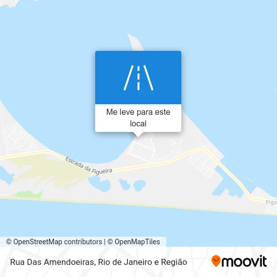 Rua Das Amendoeiras mapa