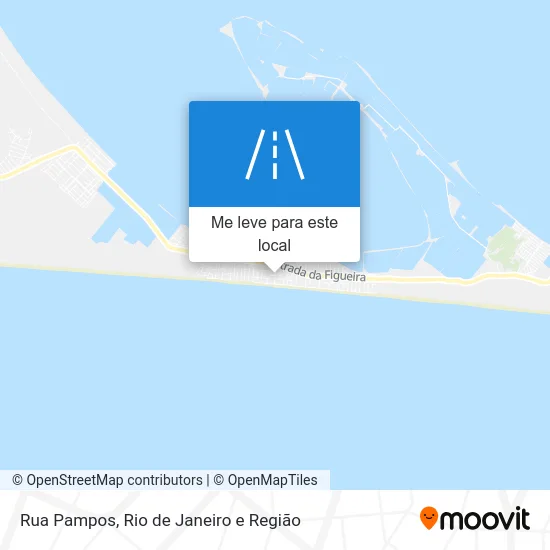 Rua Pampos mapa
