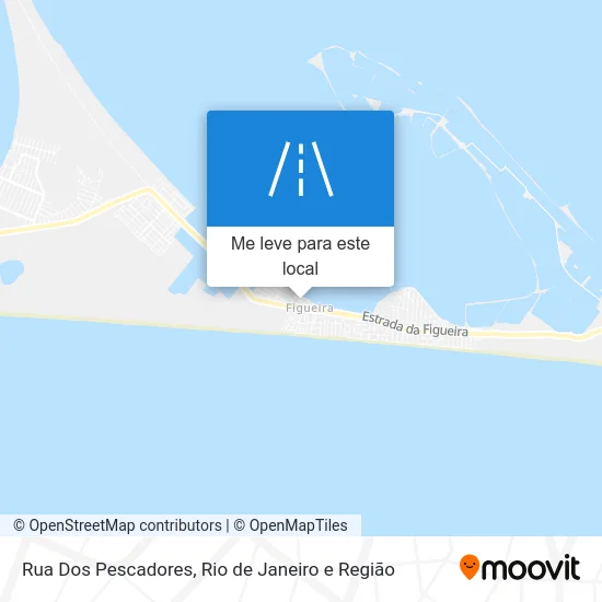 Rua Dos Pescadores mapa