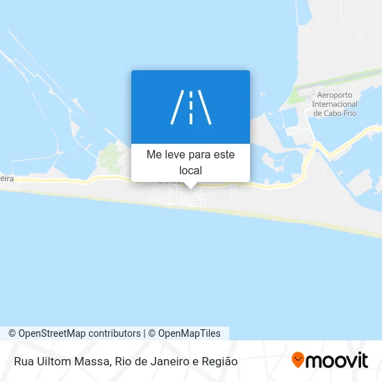 Rua Uiltom Massa mapa