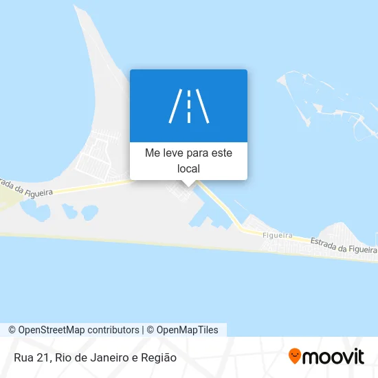 Rua 21 mapa