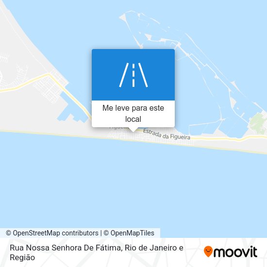 Rua Nossa Senhora De Fátima mapa