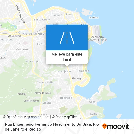 Rua Engenheiro Fernando Nascimento Da Silva mapa