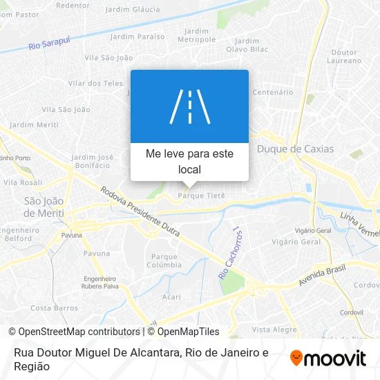 Rua Doutor Miguel De Alcantara mapa