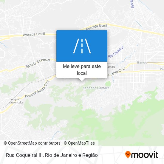 Rua Coqueiral III mapa