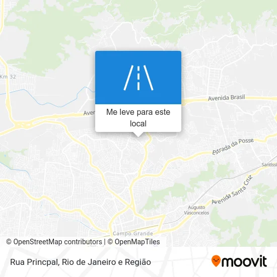 Rua Princpal mapa
