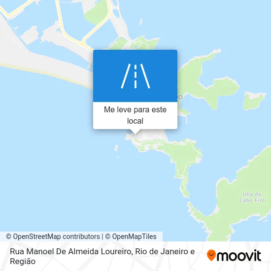 Rua Manoel De Almeida Loureiro mapa