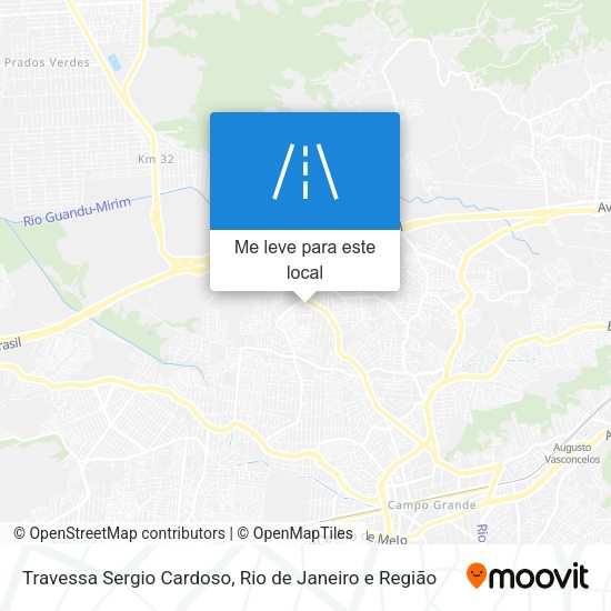 Travessa Sergio Cardoso mapa