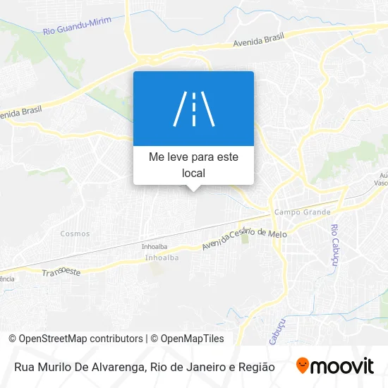 Rua Murilo De Alvarenga mapa