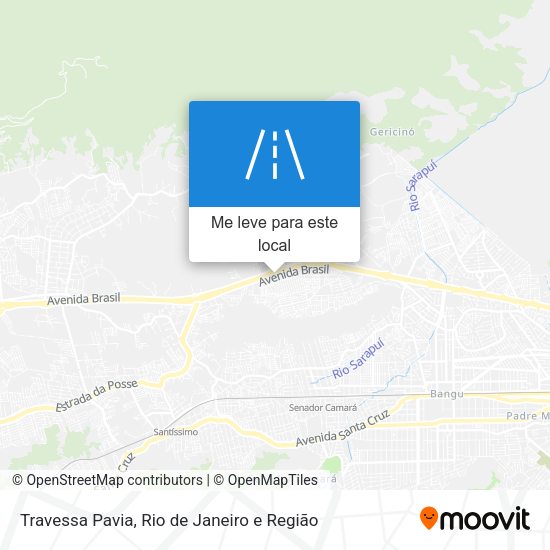 Travessa Pavia mapa