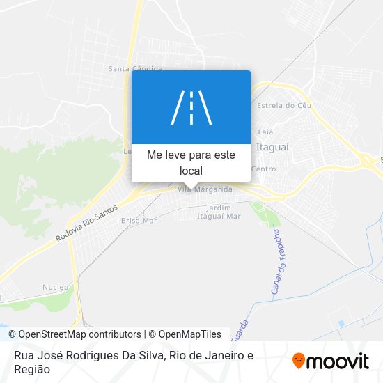 Rua José Rodrigues Da Silva mapa
