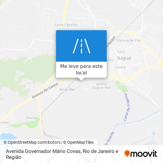 Avenida Governador Mário Covas mapa