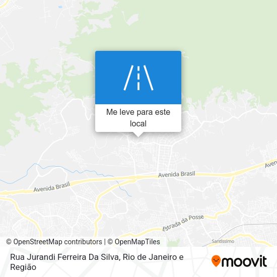 Rua Jurandi Ferreira Da Silva mapa