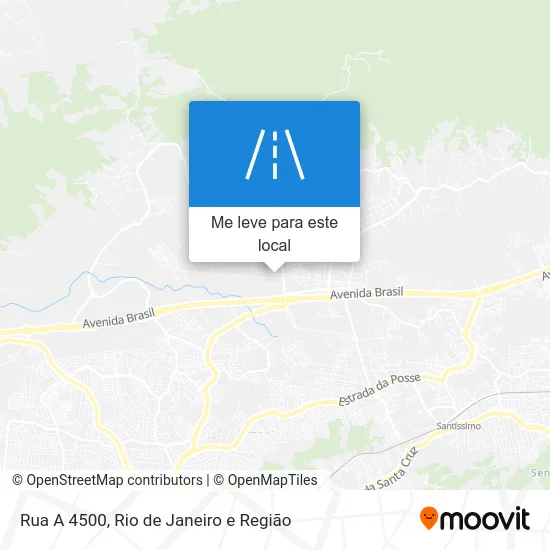 Rua A 4500 mapa