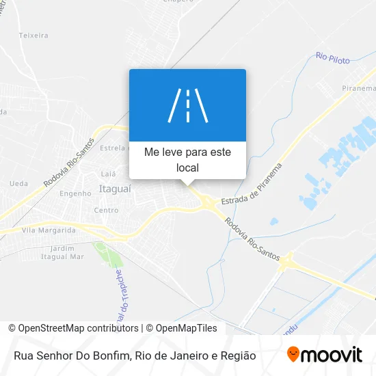 Rua Senhor Do Bonfim mapa