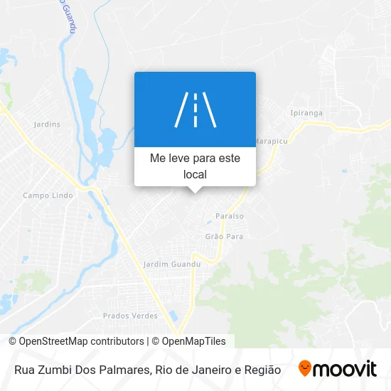 Rua Zumbi Dos Palmares mapa