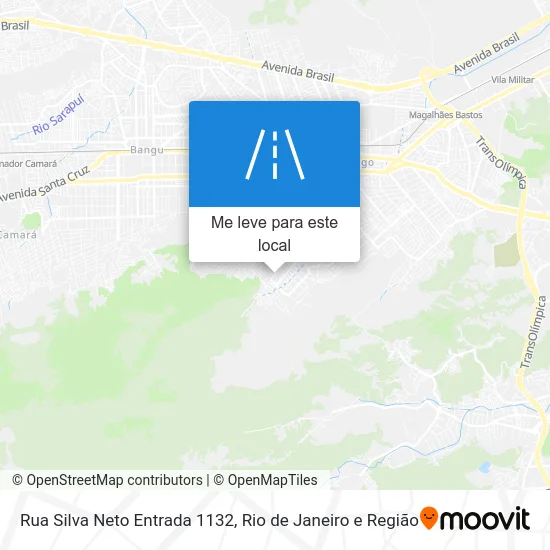 Rua Silva Neto Entrada 1132 mapa