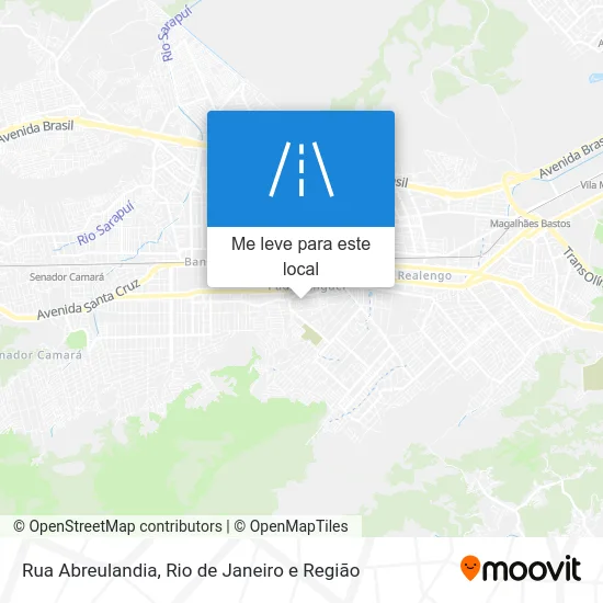 Rua Abreulandia mapa