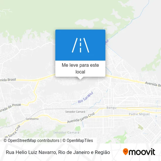 Rua Helio Luiz Navarro mapa