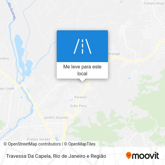 Travessa Da Capela mapa