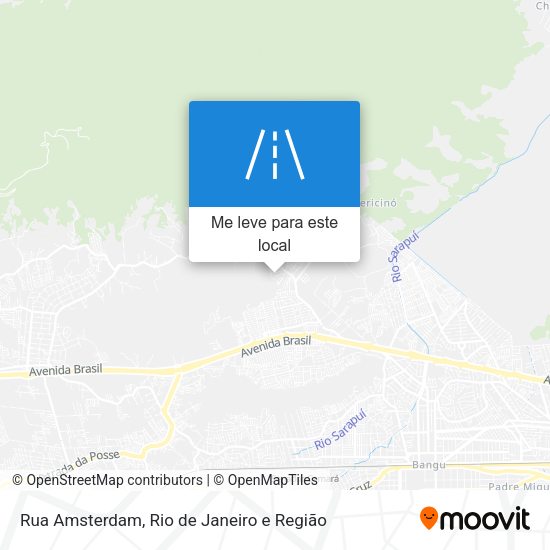 Rua Amsterdam mapa