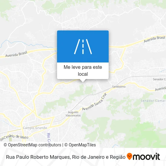 Rua Paulo Roberto Marques mapa