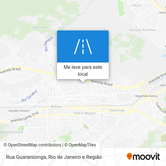 Rua Guaranisinga mapa