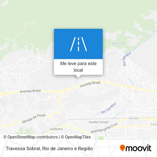 Travessa Sobral mapa