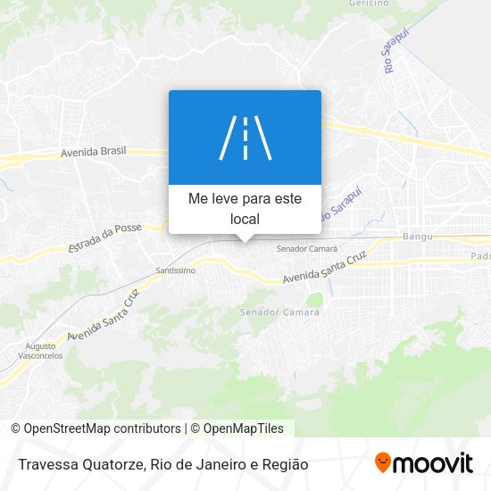 Travessa Quatorze mapa