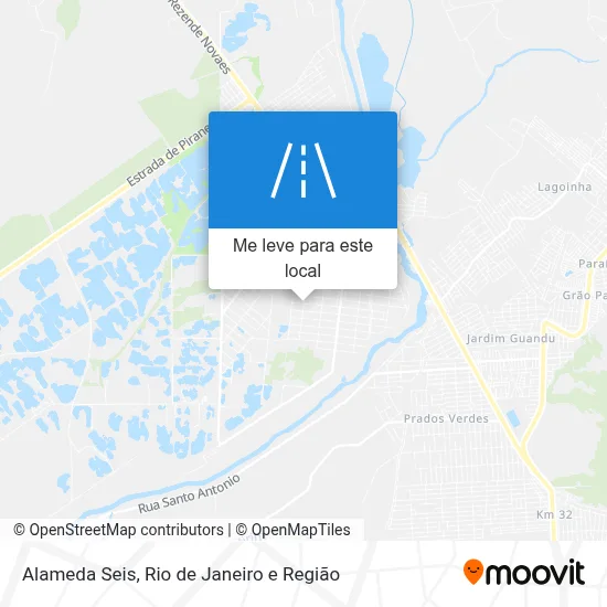Alameda Seis mapa