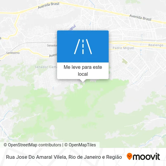 Rua Jose Do Amaral Vilela mapa