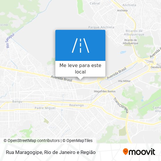 Rua Maragogipe mapa