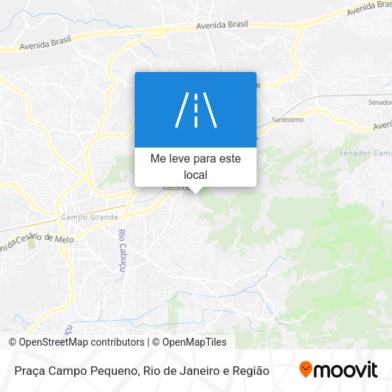Praça Campo Pequeno mapa