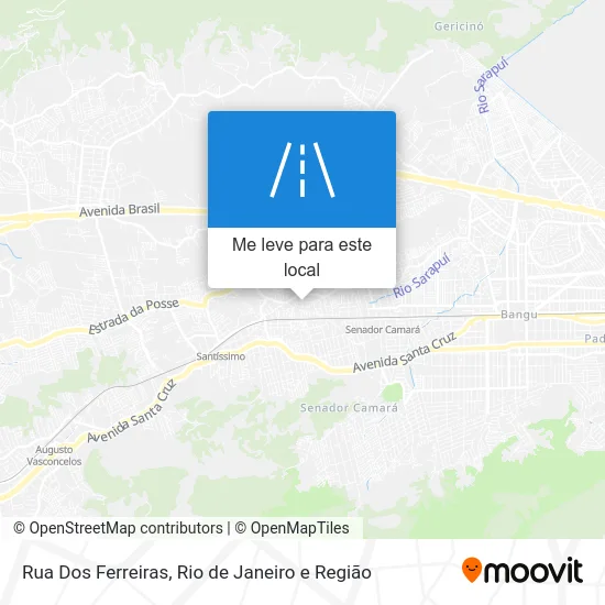 Rua Dos Ferreiras mapa