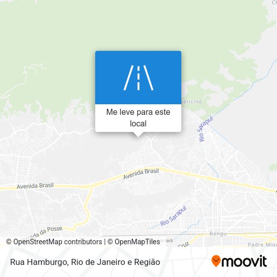 Rua Hamburgo mapa