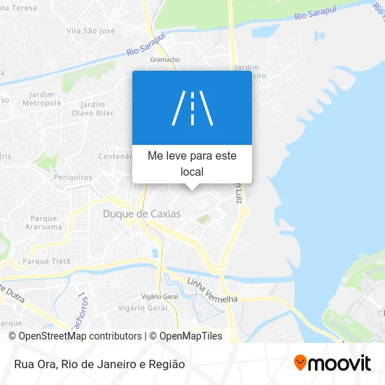 Rua Ora mapa