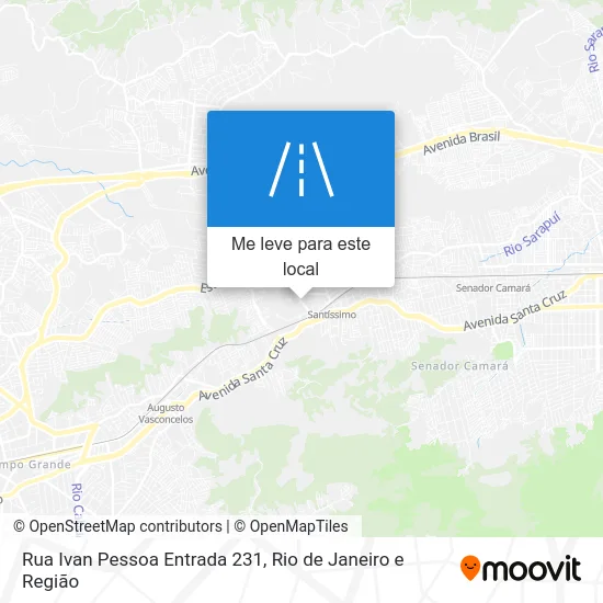 Rua Ivan Pessoa Entrada 231 mapa