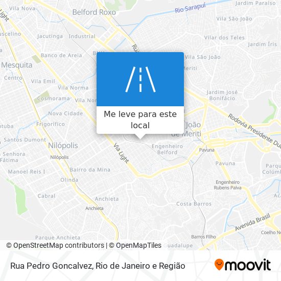 Rua Pedro Goncalvez mapa