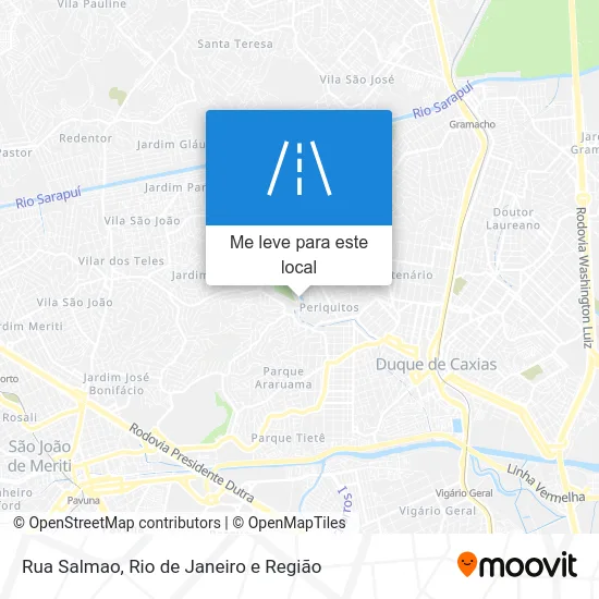Rua Salmao mapa