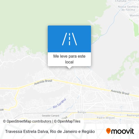 Travessa Estrela Dalva mapa