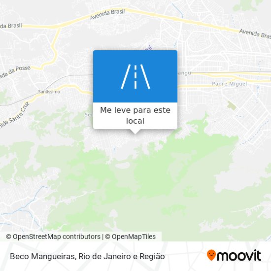 Beco Mangueiras mapa