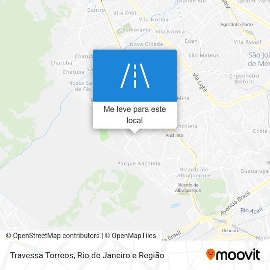 Travessa Torreos mapa