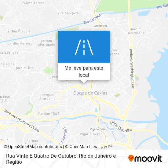 Rua Vinte E Quatro De Outubro mapa