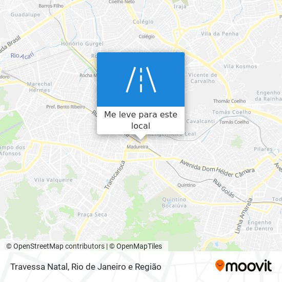 Travessa Natal mapa