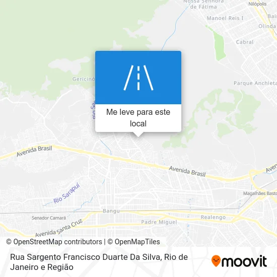 Rua Sargento Francisco Duarte Da Silva mapa