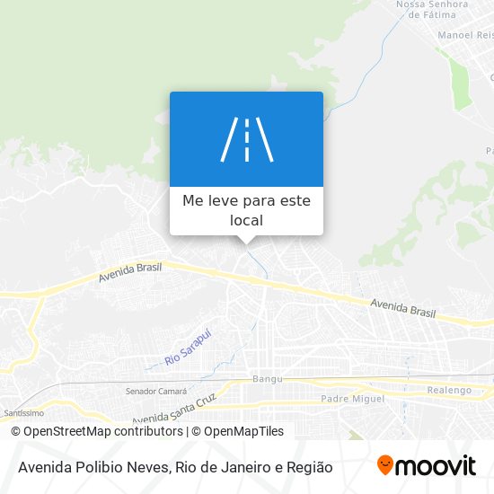 Avenida Polibio Neves mapa