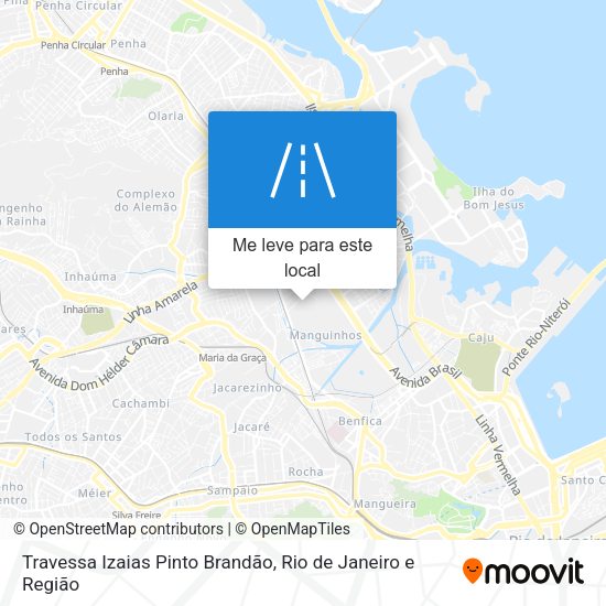 Travessa Izaias Pinto Brandão mapa