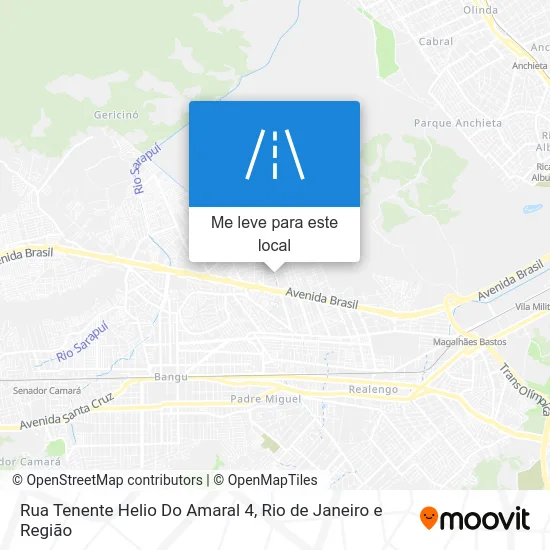Rua Tenente Helio Do Amaral 4 mapa